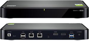 Eksterno kućište QNAP NAS HS-251+, Intel Celeron QuadCore 2.0GHz, 2GB DDR3, 512 MB Flash, 0HDD max 2x2,5'', 2x3.5" SATA III HDD do 12TB, RAID 0/1 JBOD, HDMI, 2x USB 2.0, 2x USB 3.0, 2x G-LAN