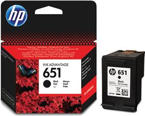 HP 651 Black Ink Cartridge 