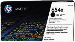 HP 654X High Yield Black Original LaserJet Toner 