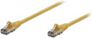 Kabel mrežni Intellinet, Cat6, U/UTP, RJ45-M/RJ45-M, 10 m, žuti