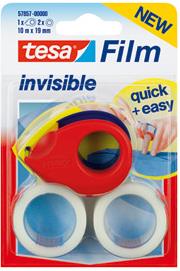 Traka ljepljiva nevidljiva 19mm/10m +Easy stalak Tesa blister!!