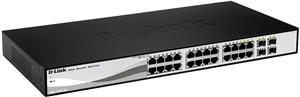 D-Link DGS-1210-24P 24-Port Gigabit Smart PoE+ Switch