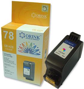 Tinta Orink C6578DE HP tri color, 19ml