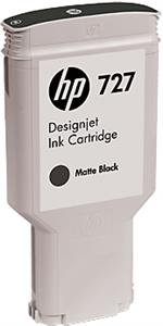 HP 727 300-ml Matte Black DesignJet Ink Cartridge