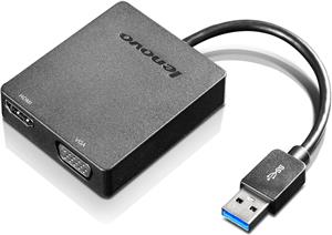 Lenovo Universal USB 3.0 to VGA/HDMI Adapter