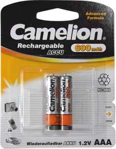 Baterija NI-MH 1,2V 0,6 Ah AAA 2 kom, Camelion