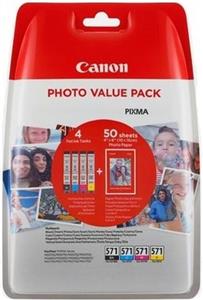 Canon tinta CLI-571 CMYB - Photo Value Pack