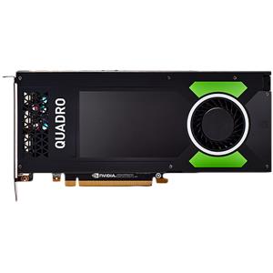 PNY NVIDIA Video Card Quadro P4000 GDDR5 8GB/256bit, 1792 CUDA Cores, PCI-E 3.0 x16, 4xDP, Cooler, Single Slot (DP-DVI-D Cable, 8 pin Power Cable, Stereo Connector Bracket included), bulk package 10 p