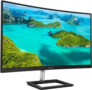 Monitor Philips 32" 328E1CA/00 (31.5") 16:9 4K UHD (3840×2160) VA LED zakrivljeni, 4ms, 250cd/m2, DP/HDMI×2, zvučnici, crni