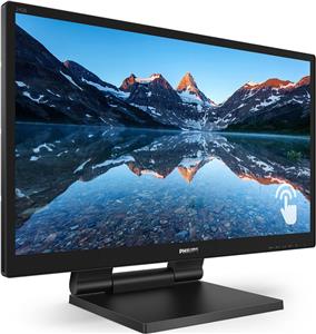 Monitor Philips 24" 242B9T/00 (23.8") Full HD (1920×1080) IPS W-LED PCAP 10P Touchscreen, 5ms, VGA/DVI-D/HDMI/DP, 2×USB3.1, zvučnici, crni