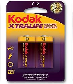 KODAK XTRALIFE ALKALINE C LR14 x2