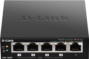 D-Link DGS-1005P/E POE+ 60W