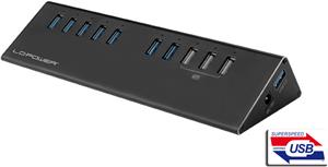 USB Hub LC-Power USB 3.0 7 -Port extern