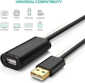 Ugreen USB 2.0 Active extension with 10m signal amplifier