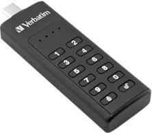 Verbatim Keypad Secure Drive 64GB, AES 256-bit hardware enkripcija, USB-C