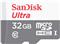 SanDisk 32GB Ultra microSDHC + SD Adapter 100MB / s Class 10