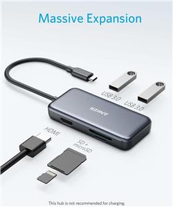 Anchor USB-C Hub 5v1 4K