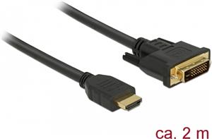 DeLOCK video cable - HDMI / DVI - 2 m