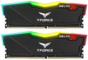 T-Force DELTA RGB - DDR4 - kit - 16 GB: 2 x 8 GB - DIMM 288-pin - 3600 MHz / PC4-28800 - unbuffered