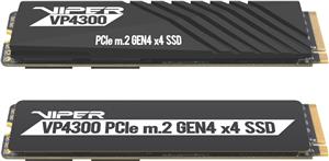 Patriot Viper VP4300 7400/6800 MB`s 2TB M.2 NVMe PCIe Gen4 x4, VP4300-2TBM28H