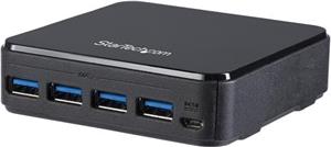 StarTech.com USB 3.0 Peripheral Sharing Switch - 4 USB 3.0 x 4 Computers - Mac / Windows / Linux - USB A/B Switch - USB Switch (HBS304A24A) - switch - 4 ports