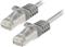 Transmedia CAT6a SFTP Patch Cable 1m grey