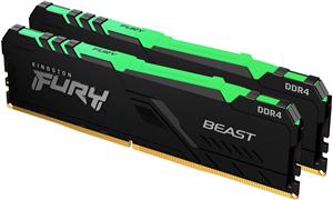 Kingston Fury Beast RGB 16GB DDR4 3600 CL17 (2x8GB) KF436C17BBAK2/16