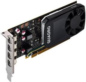 NVIDIA Quadro P1000 - graphics card - Quadro P1000 - 4 GB