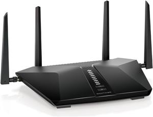 Netgear Nighthawk RAX50 - AX5400-Nighthawk AX6 WiFi 6-Router mit 6 Streams mit NETGEAR Armor