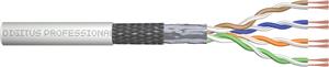 DIGITUS Professional bulk cable - 305 m - gray, RAL 7035