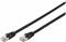 DIGITUS Professional patch cable - 50 cm - black