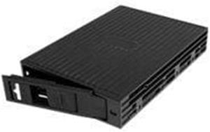 2.5in SATA/SAS SSD/HDD to 3.5in SATA Hard Drive Converter - Storage bay adapter - 3.5 to 2.5 - black - 25SATSAS35 - storage bay adapter