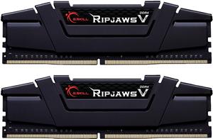 G.Skill Ripjaws V - DDR4 - 64 GB Kit : 2 x 32 GB - DIMM 288-pin, F4-3600C16D-64GVK