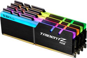 G.Skill TridentZ RGB Series - DDR4 - kit - 128 GB: 4 x 32 GB - DIMM 288-pin - 4000 MHz / PC4-32000, F4-4000C18Q-128GTZR