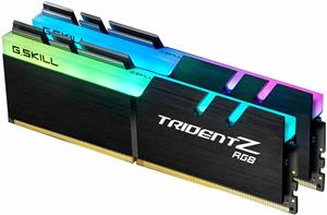 G.Skill TridentZ RGB Series - DDR4 - kit - 64 GB: 2 x 32 GB - DIMM 288-pin - 4266 MHz / PC4-34100, F4-4266C19D-64GTZR