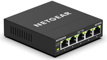 Netgear SoHo GS305E-100PES 5-Port Smart Managed Plus Switch