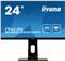 60,5cm/23,8'' (1920x1080) iiyama ProLite XUB2492HSN-B1 16:9 4ms USB HDMI DisplayPort VESA Pivot Speaker Full HD Black