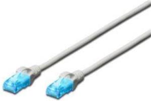 DIGITUS Ecoline patch cable - 5 m - gray