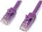 StarTech.com 2m CAT6 Ethernet Cable - Purple Snagless Gigabi