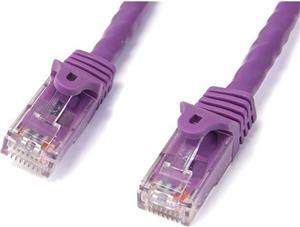 StarTech.com 2m CAT6 Ethernet Cable - Purple Snagless Gigabit CAT 6 Wire - 100W PoE RJ45 UTP 650MHz Category 6 Network Patch Cord UL/TIA (N6PATC2MPL) - patch cable - 2 m - purple