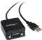 StarTech.com USB to Serial Adapter - Optical Isolation - USB Powered - FTDI USB to Serial Adapter - USB to RS232 Adapter Cable (ICUSB2321FIS) - serial adapter - USB - RS-232