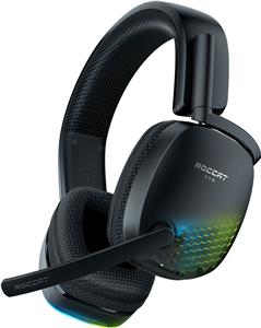 Slušalice ROCCAT Syn Pro Air, mikrofon, bežične, PS4, PS5, Nintendo Switch, PC, crne