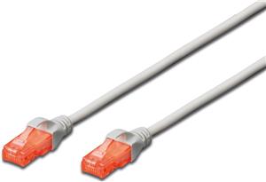 DIGITUS patch cable - 20 m - gray