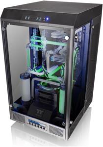 Thermaltake The Tower 900, Full Tower, PC, Black, ATX, EATX, micro ATX, Mini-ITX, SGCC, Tempered glass, Home/Office