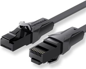 Vention Flat CAT.6 UTP Patch Cord Cable 15M Black