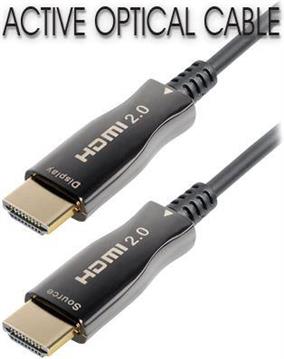 Transmedia Active Optical HDMI 2.0 cable, 50m