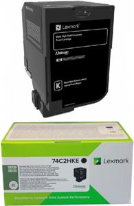 Toner Lexmark 74C2HKE black