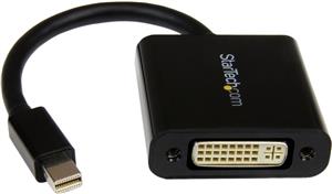 StarTech.com Mini DisplayPort to DVI Adapter - 1920x1200 - 1080p - Dongle - Monitor Adapter - Mini DisplayPort Adapter - Mini DP to DVI (MDP2DVI3) - DVI adapter - 17 cm