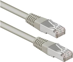 Patchkabel CAT6 RJ45 S/FTP Länge 30m, Farbe grey AWG 27/7, Cu, Digitus