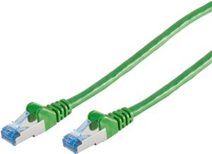 Patchkabel CAT6a RJ45 S/FTP 0,25m Green